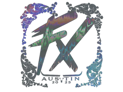 Sticker | Fluxo (Holo) | Austin 2025