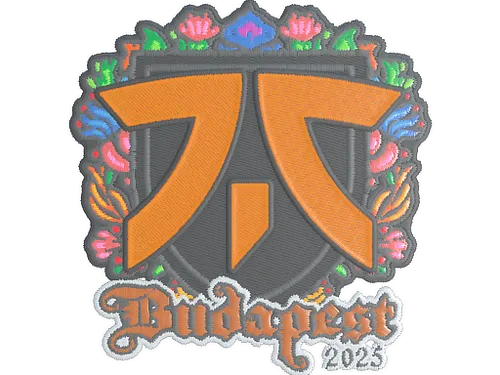 Sticker | fnatic (Embroidered) | Budapest 2025