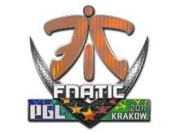 Sticker | Fnatic (Holo) | Krakow 2017