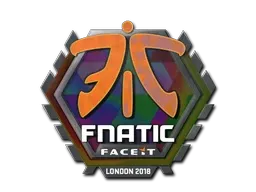 Sticker | Fnatic (Holo) | London 2018