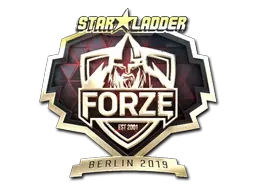 Sticker | forZe eSports (Gold) | Berlin 2019