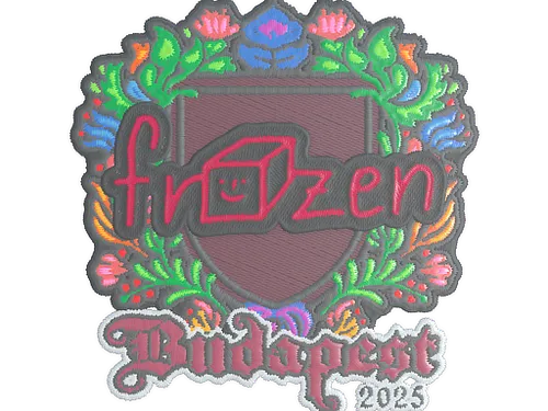Sticker | frozen (Embroidered) | Budapest 2025