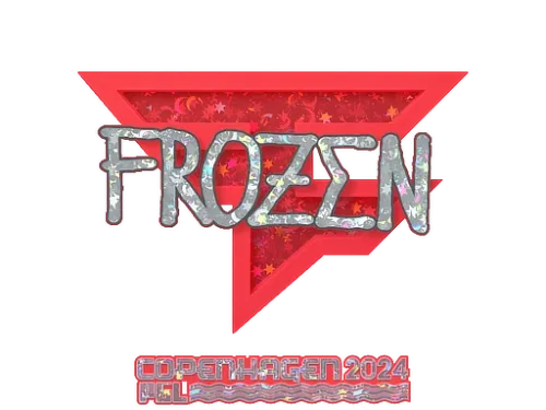 Sticker | frozen (Glitter) | Copenhagen 2024