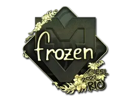 Sticker | frozen (Gold) | Rio 2022