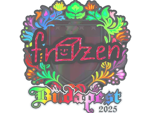 Sticker | frozen (Holo) | Budapest 2025