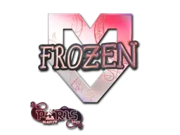 Sticker | frozen (Holo) | Paris 2023