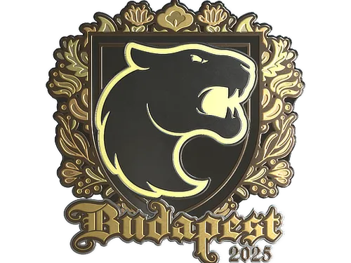 Sticker | FURIA (Gold) | Budapest 2025