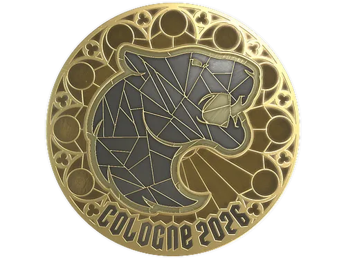Sticker | FURIA (Gold) | Cologne 2026
