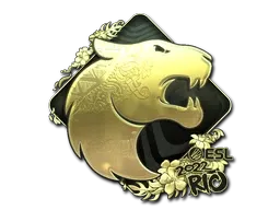 Sticker | FURIA (Gold) | Rio 2022