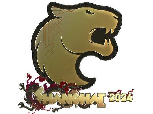 Sticker | FURIA (Gold) | Shanghai 2024