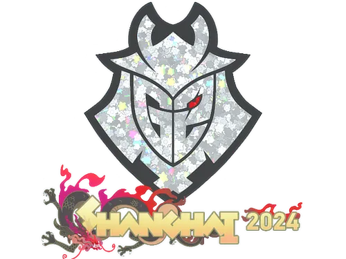 Sticker | G2 Esports (Glitter) | Shanghai 2024