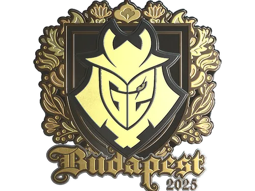 Sticker | G2 esports (Gold) | Budapest 2025