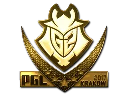 Sticker | G2 Esports (Gold) | Krakow 2017