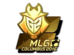 Sticker | G2 Esports (Gold) | MLG Columbus 2016