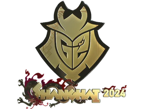 Sticker | G2 Esports (Gold) | Shanghai 2024