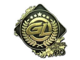 Sticker | GamerLegion (Gold) | Rio 2022