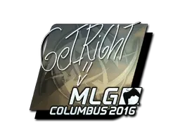 Sticker | GeT_RiGhT (Foil) | MLG Columbus 2016