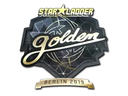 Sticker | Golden (Gold) | Berlin 2019