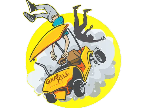 Sticker | Golf Cart