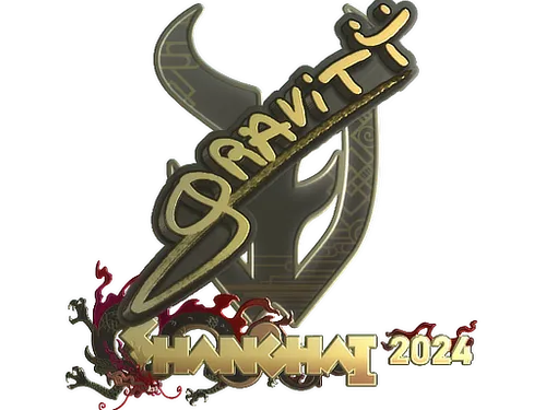 Sticker | Graviti (Gold) | Shanghai 2024