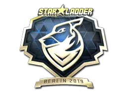 Sticker | Grayhound Gaming (Gold) | Berlin 2019