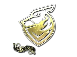 Sticker | Grayhound Gaming (Gold) | Paris 2023