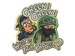 Sticker | Green's Problem