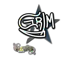 Sticker | Grim (Glitter) | Paris 2023