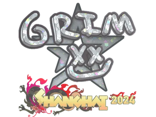 Sticker | Grim (Glitter) | Shanghai 2024