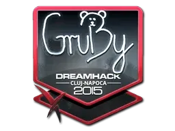 Sticker | GruBy (Foil) | Cluj-Napoca 2015