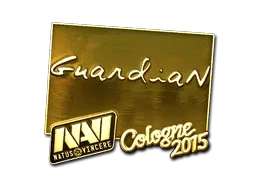 Sticker | GuardiaN (Gold) | Cologne 2015