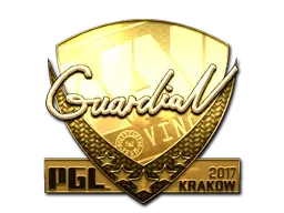 Sticker | GuardiaN (Gold) | Krakow 2017