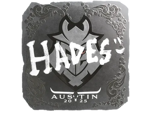 Sticker | hades (Foil) | Austin 2025