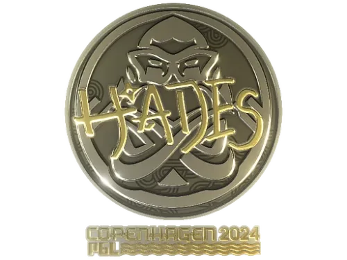 Sticker | hades (Gold) | Copenhagen 2024