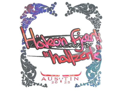 Sticker | hallzerk (Holo) | Austin 2025