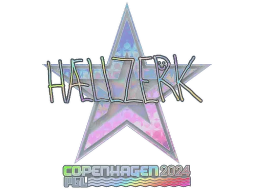 Sticker | hallzerk (Holo) | Copenhagen 2024