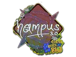 Sticker | hampus (Glitter) | Rio 2022