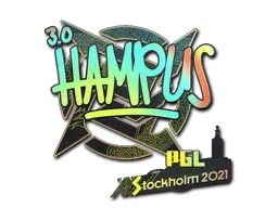 Sticker | hampus (Holo) | Stockholm 2021