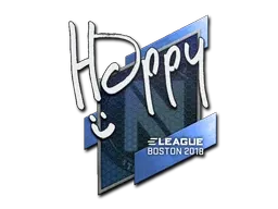 Sticker | Happy | Boston 2018