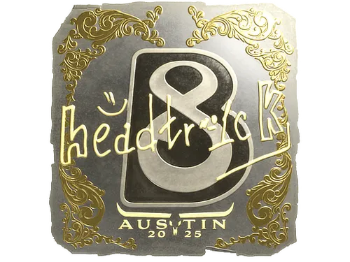 Sticker | headtr1ck (Gold) | Austin 2025