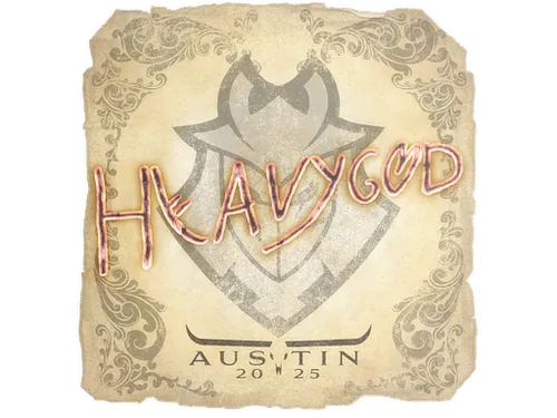 Sticker | Heavygod | Austin 2025