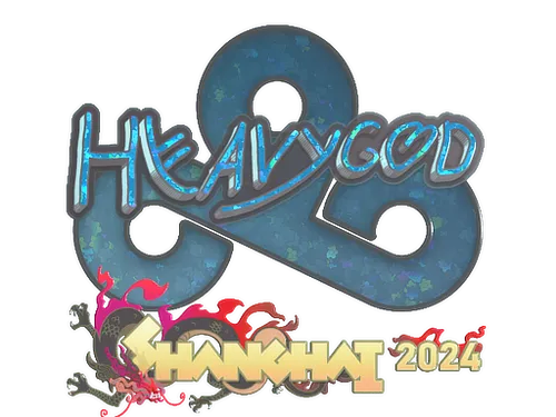 Sticker | Heavygod (Glitter) | Shanghai 2024