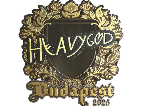 Sticker | Heavygod (Gold) | Budapest 2025