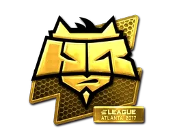 Sticker | HellRaisers (Gold) | Atlanta 2017