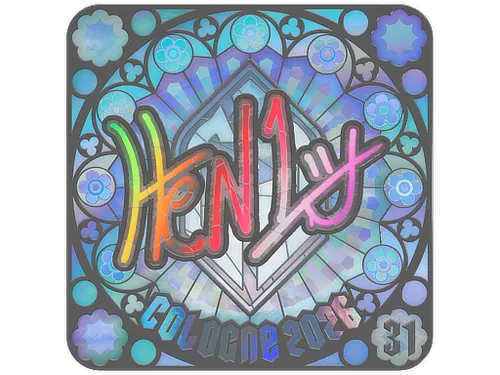 Sticker | HEN1 (Holo, Ranked) | Cologne 2026