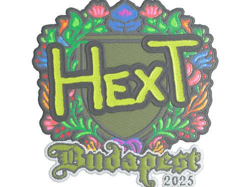 Sticker | HexT (Embroidered) | Budapest 2025