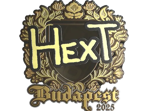 Sticker | HexT (Gold) | Budapest 2025