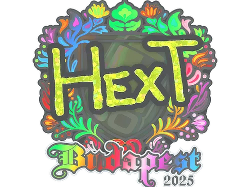 Sticker | HexT (Holo) | Budapest 2025