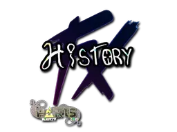 Sticker | History (Glitter) | Paris 2023