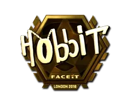 Sticker | Hobbit (Gold) | London 2018